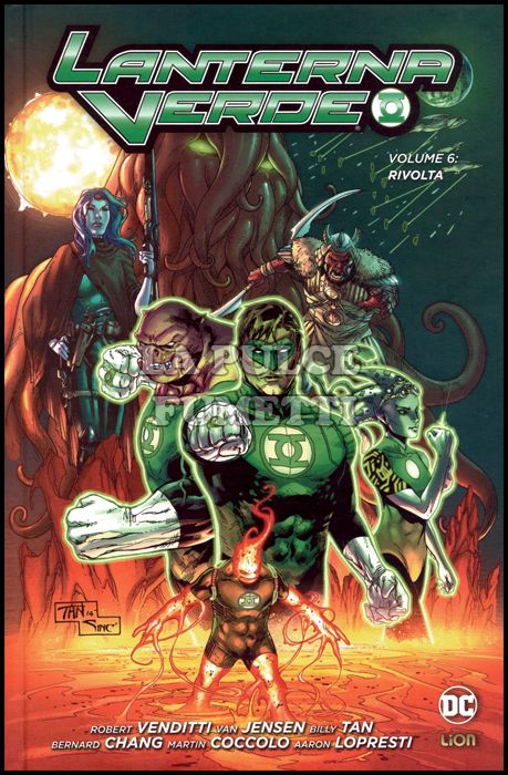 DC LIBRARY - DC NEW 52 LIMITED - LANTERNA VERDE #     6: RIVOLTA